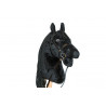 Hobby Horse Frison noir pour Hobby Horsing Taille L