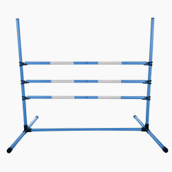 Adjustable hobby horse obstacle BLUE
