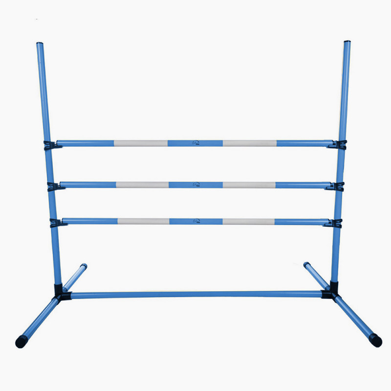 Adjustable hobby horse obstacle BLUE