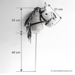 Hobby Horse Little Appaloosa Blanc tacheté noir - By Astrup