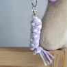 Head collar and lead rope, Looky series for hobby horse - Mauve