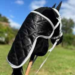 Blankets hobby horse Starlight Black and White