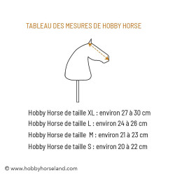 Hobby Horse Noir Blacky le frison - By Astrup