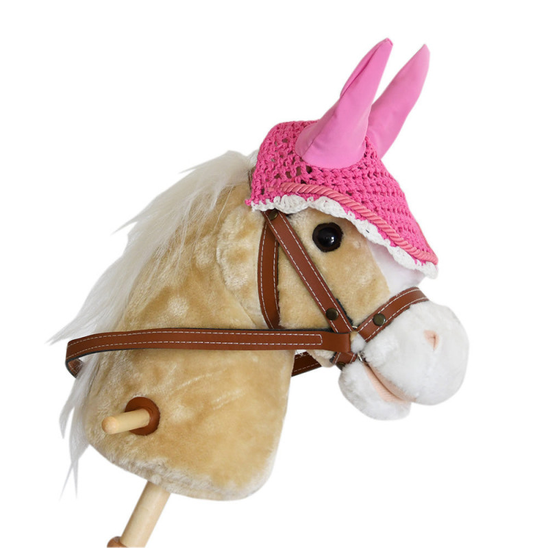 Hobby Horse Palomino avec manche à roulette pour les tous petits Taille S