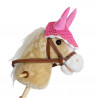 Hobby Horse Palomino avec manche à roulette pour les tous petits Taille S