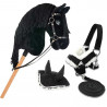 Affordable black Friesian Hobby Horse A3