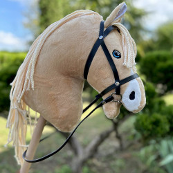 Hobby Horse Palomino quater horse pour Hobby Horsing Taille L