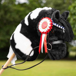 Set of 3 rosette ribbons for hobby horse