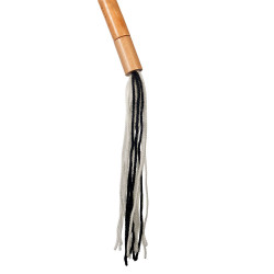 Hobby horse with a screw-on tail