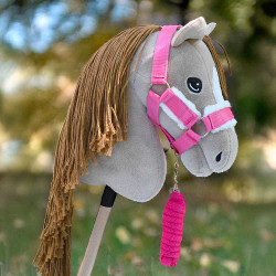 Pack Hobby Horse Harmony : licol et bonnet ROSE