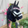 Pack Hobby Horse Harmony : licol et bonnet NOIRS