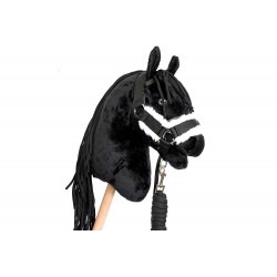 Licol Moumoute noir pour Hobby Horse