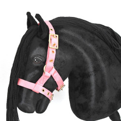 Mini licol rose pour hobby horse