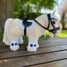 Mini filet pour poney en peluche HKM