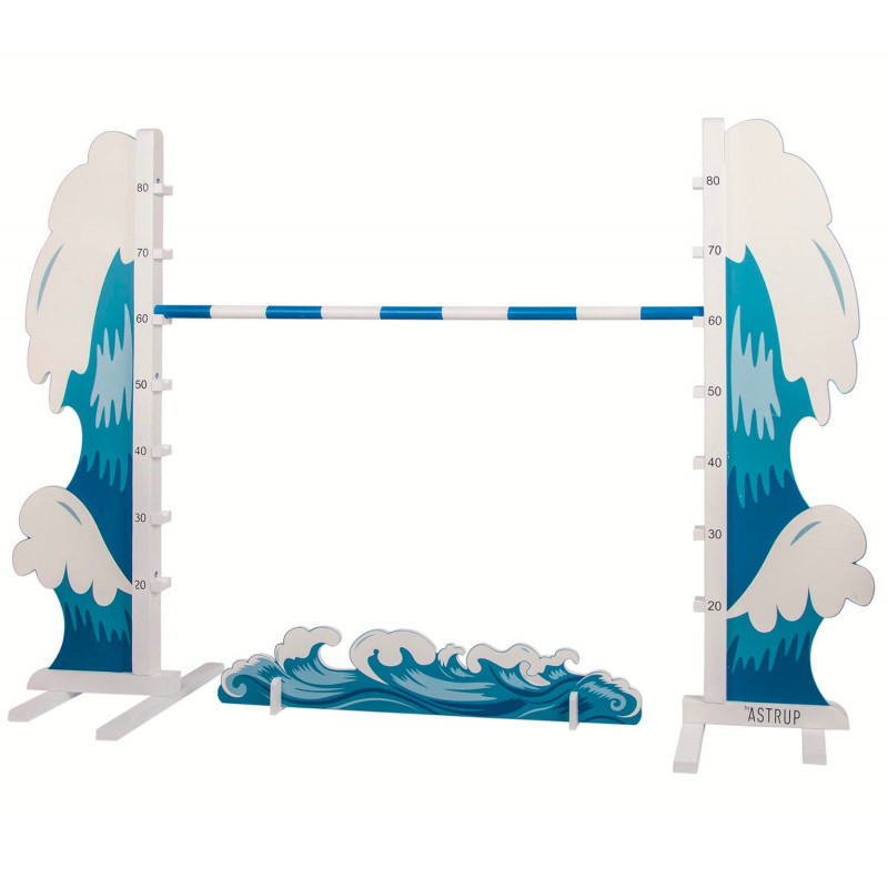 Obstacle et sous bassement WAVE pour Hobby Horsing Jump