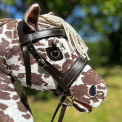 Bridon Hunter Hobby Horse marron foncé lemieux