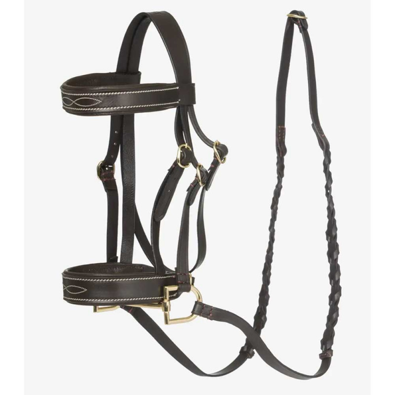 Bridon Hunter Hobby Horse marron foncé Bridon Hunter Hobby Horse marron foncé