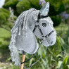 Pack Hobby Horse Harmony : licol et bonnet Gris Argenté