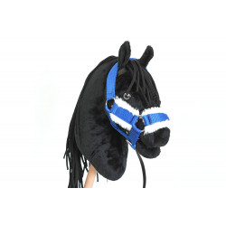 Pack Hobby Horse Harmony : licol et bonnet BLEU