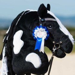 Hobby Horse A3 Pie Noir Black Diamond with Sparkling Bridles