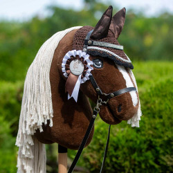 Hobby Horse A3 Sunny Dream Crins Lavés avec Filet Scintillant