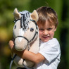 Hobby Horse Fjord avec Filet Scintillant - Taille A3