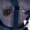 Head collar navy blue for hobby horse A4 size