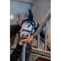 Couverture et bonnet de sortie, bleu marine