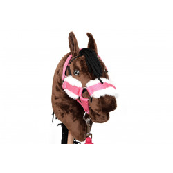 Pack Hobby Horse Harmony : licol et bonnet ROSE