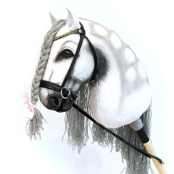 Hobby Horse réaliste andalou gris pommelé
