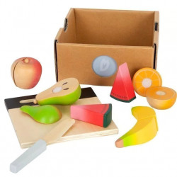 Set de Découpe de Fruits en Bois pour Hobby Horse