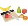 Set de Découpe de Fruits en Bois pour Hobby Horse