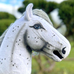Hobby horse Appaloosa Wild Beauty Taille M + Bridon cuir