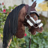 Pack Hobby Horse marron avec licol + longe + bonnet Marron