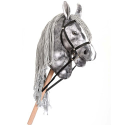 Hobby Horse gris pommelé Andalou pour Hobby Horsing Taille L