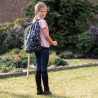 Star-patterned carrying bag for hobby horse