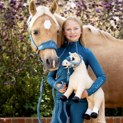 Mini cheval en peluche Lemieux - Popcorn