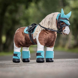 Mini cheval en peluche Pie bai Flash - Lemieux pony toy