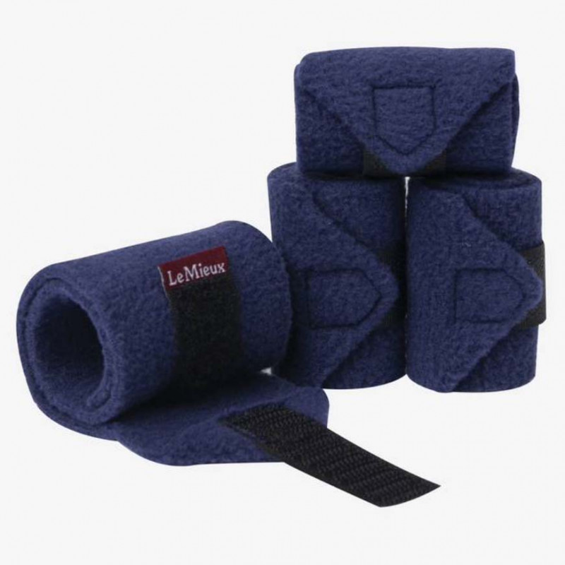 Bandes bleues marine pour cheval peluche Lemieux