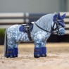 Bandes bleues marine pour cheval peluche Lemieux