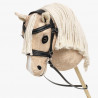 Filet bridon noir pour hobby horse Lemieux