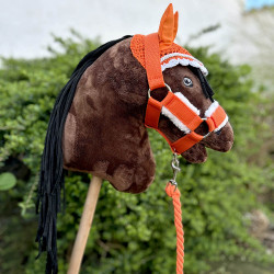 licol et bonnet hobby horse ORANGE
