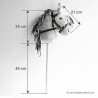 Hobby Horse blanc Princess Lipizan - By Astrup