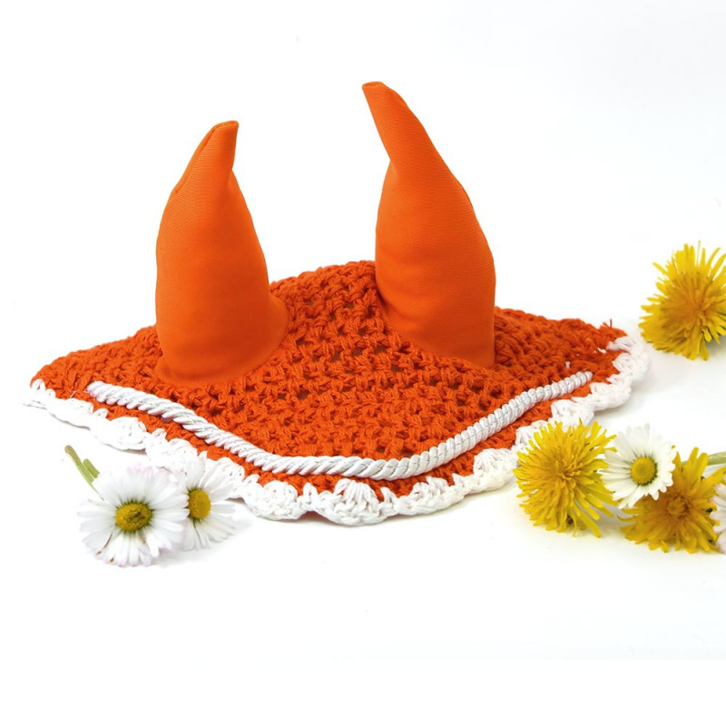 Bonnet orange pour Hobby Horse