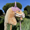 Licol Floral et longe pour hobby horse