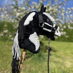 Hobby Horse Pie Noir avec licol noir