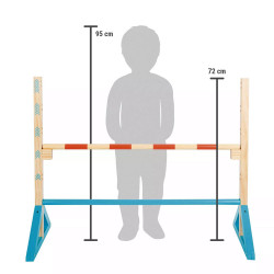 Obstacle de hobby horsing Top Jump