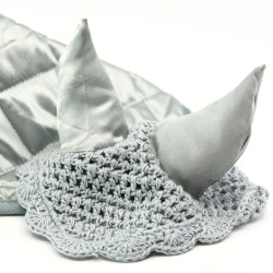 Fly Veils Silver Gray for hobby horse Smarty