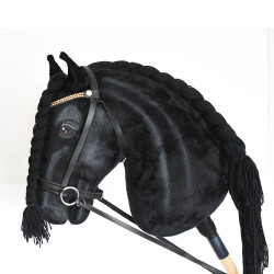 Hobby Horse Friesian Black Beauty XL