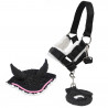 Pack Hobby Horse Harmony : licol et bonnet NOIRS
